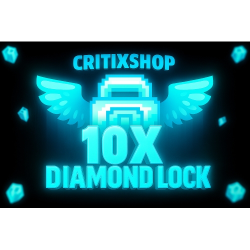 Growtopia Diamond Lock 10x